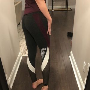 PINK high waisted leggings
